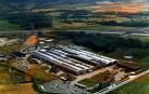 Vista aérea de las instalaciones de INASA en Irurtzun en 1997