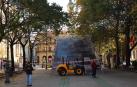 Labores para la instalación del tobogán