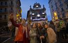 Fotos del encendido de las luces de Navidad en Pamplona