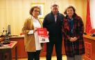 Ana Martínez, Fernando Sierra y Gloria Munilla, en la presentación de las jornadas.