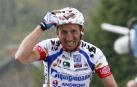 Davide Rebellin, en su victoria en la Flecha Valona en abril de 2009