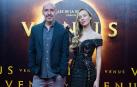 Ester Expósito y Jaume Balagueró en la Premiere de la película 'Venus'