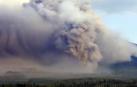 El volcán Semeru, en erupción