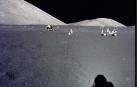 El paseo lunar de los astronautas Cernan y Schmitt