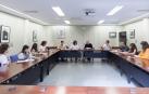 Una imagen de la reunión de trabajo de la red por la salud mental de las personas jóvenes, celebrada en la UPNA