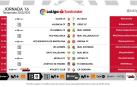 Horarios de la jornada 16 de Liga