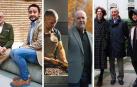 De izquierda a derecha: Juan Manuel Sebastián, Álvaro Fabo, Juan Mari Iriarte, Juan José Nicuesa, Virginia Vicente, José Luis Ciordia y Laura Baleztena