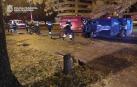Imagen de los agentes de Policía Municipal, en el lugar del siniestro