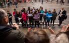 Niños cantan villancicos en Pamplona