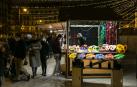 Uno de los puestos de la feria