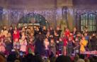 Vídeo de la actuación del coro infantil del Orfeón Pamplonés durante el pregón navideño en Pamplona