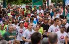 Participantes en la salida de la media maratón del pasado año