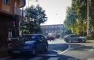 Vehículo hurtado circulando por Estella, desde la cámara de PM en el patrulla