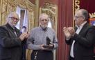 Entrega del premio Txondorra a Balbino García de Albizu