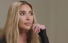 Un momento de la entrevista a Kim Kardashian en el Podcast de  Angie Martínez hablando sobre su relación con Kanye West