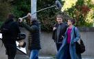 Las actividades audiovisuales están entre las que contarán con un aumento mayor del presupuesto. En la imagen,  rodaje de la película Alguien que cuide de mí en Pamplona