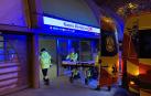 Emergencias de Madrid, a la entrada de la estación