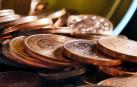 Varias monedas de céntimos