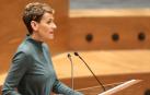 La presidenta navarra María Chivite