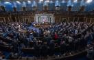 Imagen de la apertura de la sesión para la elección  elección del líder o 'speaker' de la mayoría para presidir la Cámara de Representantes de Estados Unidos