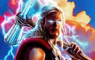 El actor Chris Hemsworth caracterizado como Thor en una imagen promocional