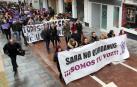 Fotos de la manifestación en Tudela en recuerdo a Sara Pina.