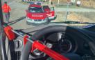 Un camionero inmovilizado por la Policía Foral
