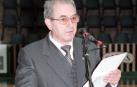 Javier Estabolite, presidente en funciones en 1998 de los donantes de sangre de Navarra