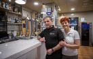 Jorge Ruano y Arminda Gonçalvez, del bar restaurante Ripa A3