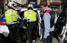 Imagen de archivo de varios agentes de los Mossos d'Esquadra
