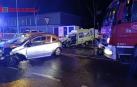 Los vehículos han colisionado en el polígono Markatondoa
