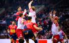 Los 'Hispanos' dan un paso firme en el Mundial con su victoria ante Polonia