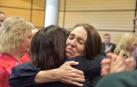 La primera ministra de Nueva Zelanda, Jacinda Ardern, tras anunciar que no se presentará a la reelección
