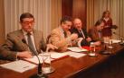 Líderes empresariales, políticos y sindicales firman el acuerdo para la creación del Servicio Navarro de Empleo hace 25 años