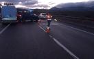Vehículos implicados en el accidente de Galar