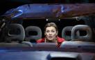 Marta Nieto, en una escena de La infamia. La actriz recreará el viaje en coche en el que Lydia Cacho cruzó buena parte de México sufriendo torturas y amenazas de muerte.