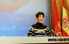Elma Saiz, consejera de Economía y Hacienda del Gobierno de Navarra, este viernes