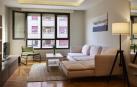 Foto del salón principal de una de las residencias.
