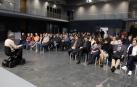 El Parlamento de Navarra acogió el 26 de enero una mesa redonda sobre 'El poder transformador de una iniciativa ciudadana', organizada por Okupas Motorizados
