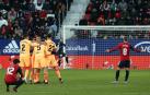 Fotos del Osasuna 0-1 Atlético./