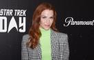 La actriz estadounidense Annie Wersching en el Star Trek Day en Los Ángeles