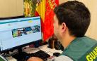 Un agente de la Guardia Civil de delitos informáticos