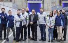 (De izquierda a derecha) Ricardo Osés Mora, Saioa Zubillaga Navas, Juan Gómez Casado, Santiago Herrera Lasierra, Christofer Zeh, Javier Muñoz Cornago, Angel Balaguer Polo, Sandra Jiménez Lizarazu, Olga Martínez Irisarri, Ana Moreno Twose y Txema López Orbara