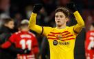 El centrocampista del F.C. Barcelona Pablo Páez Gavira 'Gavi'
