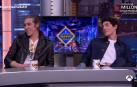 Óscar Jaenada y Jorge López, en el plató de 'El Hormiguero'