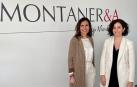 Geni Capdet y Nora Reta, socias directoras de Montaner & Asociados Navarra