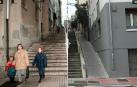 Antes y después de la calle Río Ega