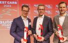 De derecha a izquierda: Thomas Schäfer, Kai Grünitz y Mathias Busse