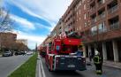 Dos heridos leves al incendiarse la cocina de Camino de Casa en Echavacoiz Norte