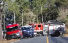 Equipos de emergencias, en el lugar del siniestro